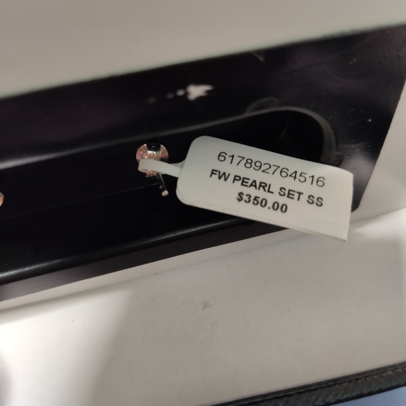 Cultured Freshwater Pearl 3 piece set Multicolor - Picture 4 of 4